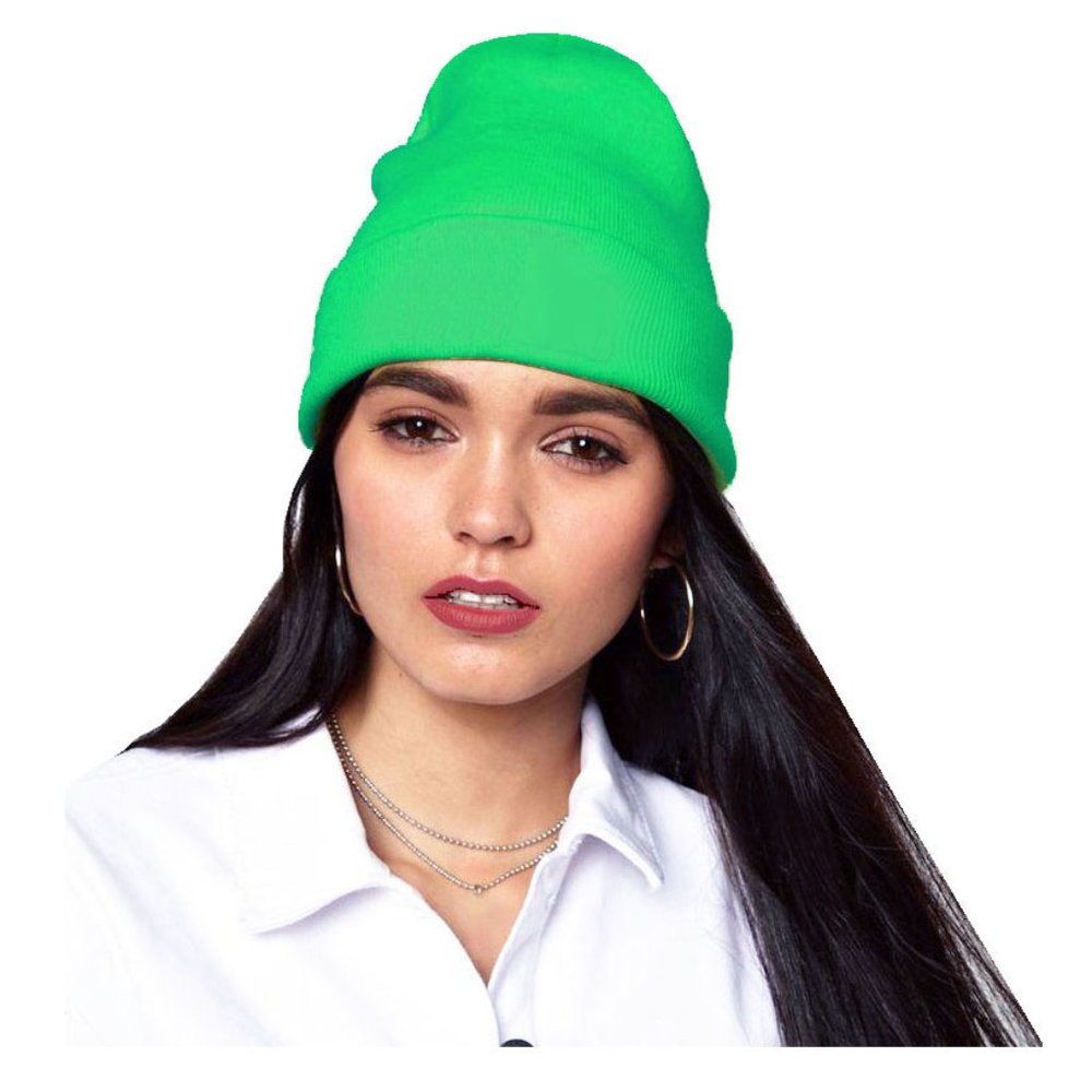 Super Green Beanie - NWT - Picture 3 of 6